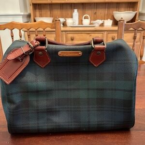 Vintage Polo Ralph Lauren Blackwatch Plaid Bag